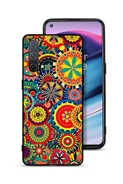 Tolwak غطاء حماية لهاتف OnePlus Nord CE 5G بنمط ماندالا ملون