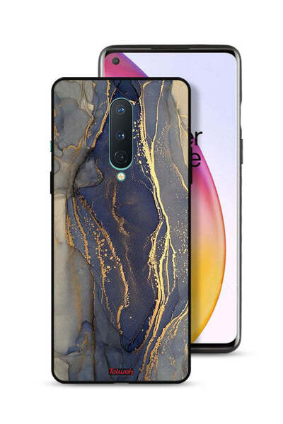 Tolwak غطاء حماية لهاتف OnePlus 8 بنمط رخامي لامع