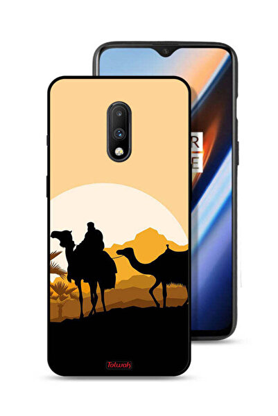 Tolwak غطاء حماية لهاتف OnePlus 7 بتصميم فن الجمال في الصحراء