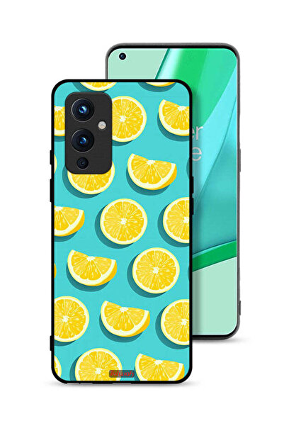 Tolwak غطاء حماية لهاتف OnePlus 9 5G بنمط برتقالي