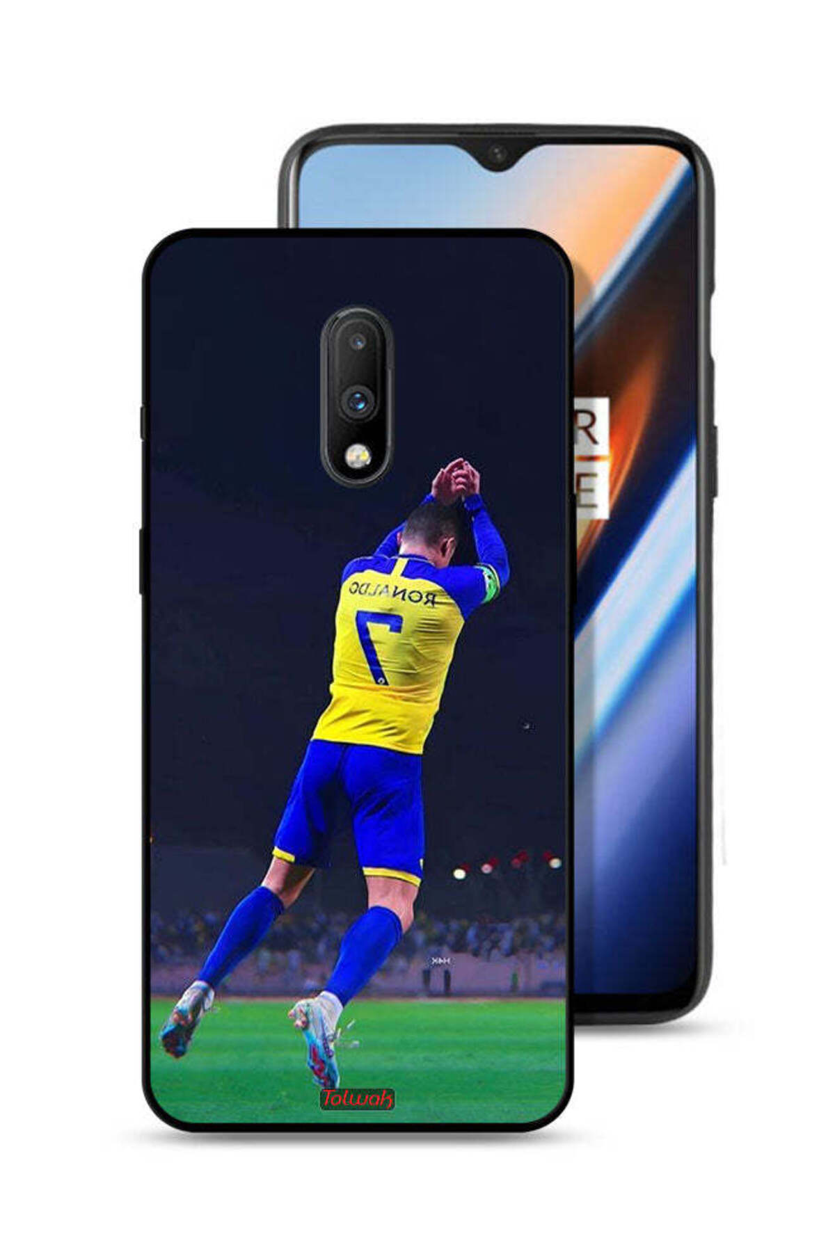 Tolwak غطاء حماية لهاتف OnePlus 7 كريستيانو رونالدو