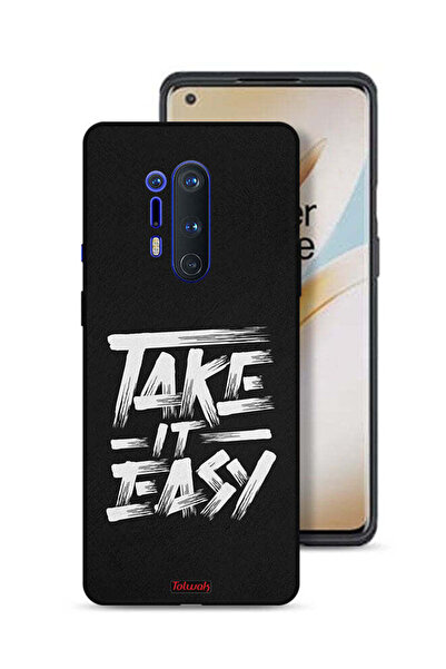 Tolwak غطاء حماية لهاتف OnePlus 8 Pro - Take It Easy
