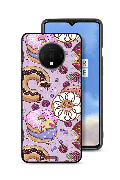 Tolwak غطاء حماية لهاتف OnePlus 7T برسومات دوناتس آرت