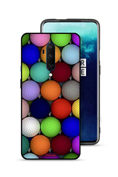 Tolwak OnePlus 7T Pro Protective Case Cover Balls Abstract Art