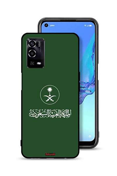 Tolwak Oppo A55 4G Protective Case Cover Kingdom Of Saudi Arabia Sign Vector Art