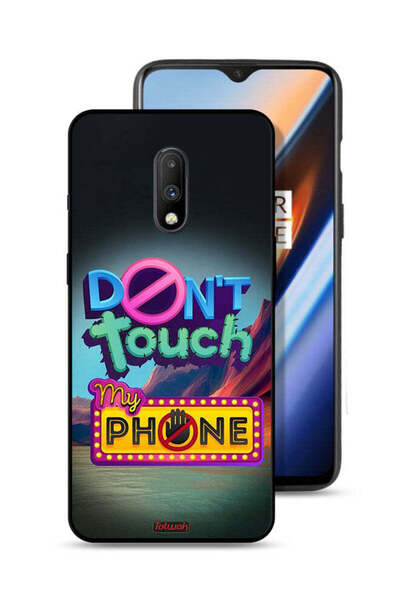 Tolwak غطاء حماية لهاتف OnePlus 7 - لا تلمس هاتفي