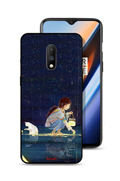 Tolwak غطاء حماية لهاتف OnePlus 7 برسومات نجوم التجميع الفنية