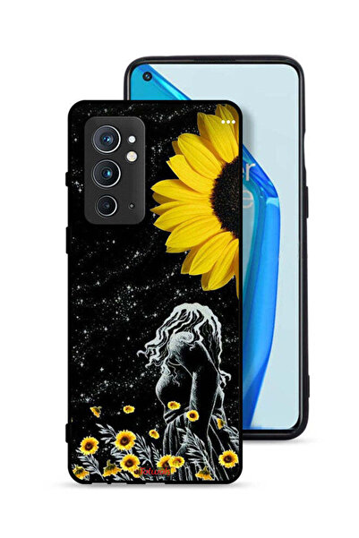 Tolwak غطاء حماية لهاتف OnePlus 9RT 5G برسومات فتاة تنظر إلى القمر