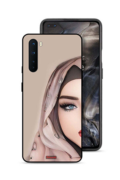 Tolwak غطاء حماية OnePlus Nord بتصميم فتاة نصف وجه