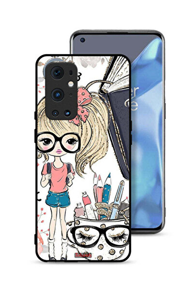 Tolwak غطاء حماية لهاتف OnePlus 9 Pro 5G برسومات فتاة وحيد القرن