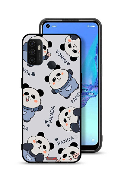 Tolwak Oppo A53 4G Protective Case Cover Pattern Of Pandas