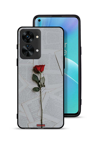 Tolwak غطاء حماية لهاتف OnePlus Nord 2T 5G وردي على ورق