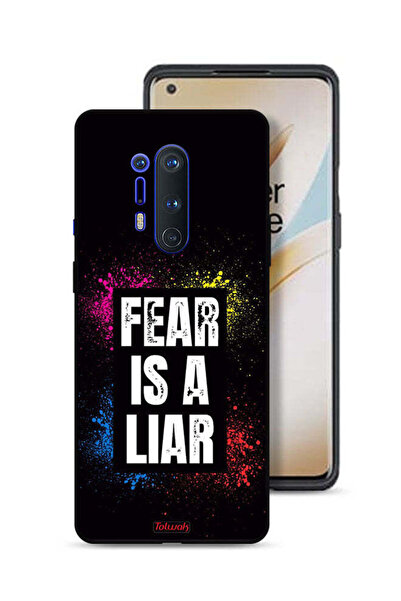 Tolwak غطاء حماية لهاتف OnePlus 8 Pro - الخوف كاذب