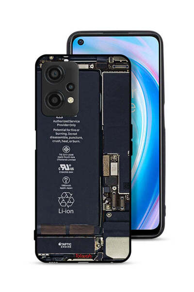 Tolwak غطاء حماية لهاتف OnePlus Nord CE 2 Lite 5G بنمط دائرة الهاتف
