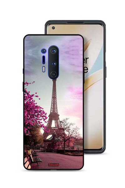 Tolwak غطاء حماية لهاتف OnePlus 8 Pro بتصميم برج إيفل