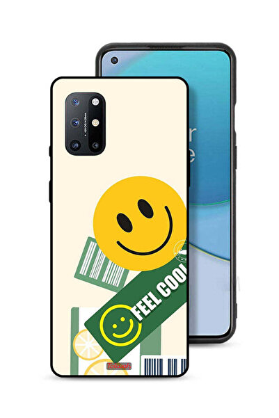 Tolwak غطاء حماية لهاتف OnePlus 8T 5G بملصق Feel Cool