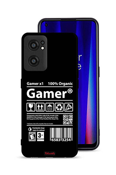 Tolwak OnePlus Nord CE 2 5G Protective Case Cover Gamer Sticker
