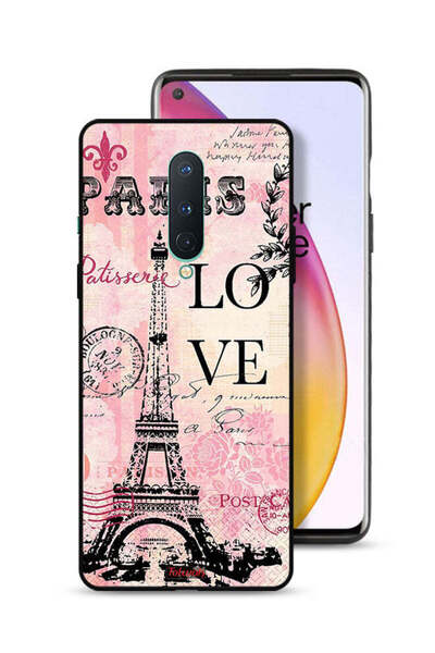 Tolwak غطاء حماية لهاتف OnePlus 8 من باريس لوف