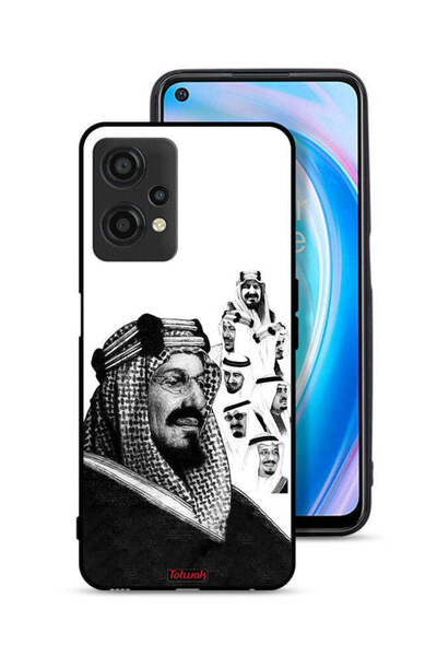 Tolwak غطاء حماية لهاتف OnePlus Nord CE 2 Lite 5G، ملصق فني أبيض وأسود لملوك ...