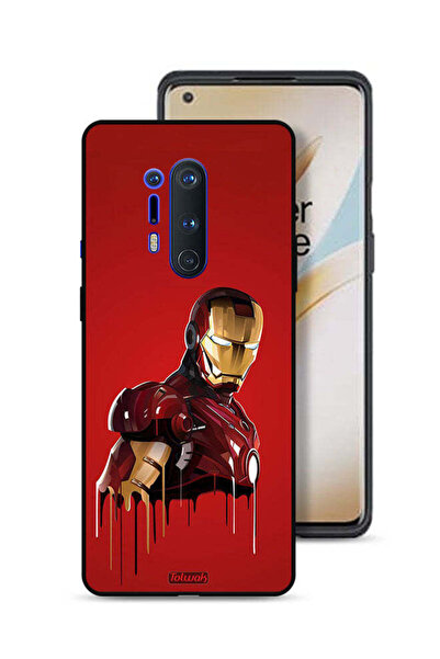 Tolwak غطاء حماية لهاتف OnePlus 8 Pro برسومات الرجل الحديدي