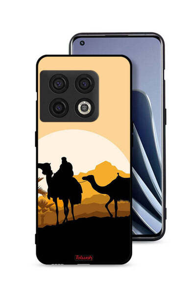 Tolwak غطاء حماية لهاتف OnePlus 10 Pro 5G برسومات جمال في الصحراء