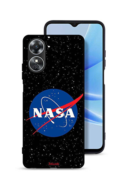 Tolwak غطاء حماية لهاتف Oppo A17 من ناسا