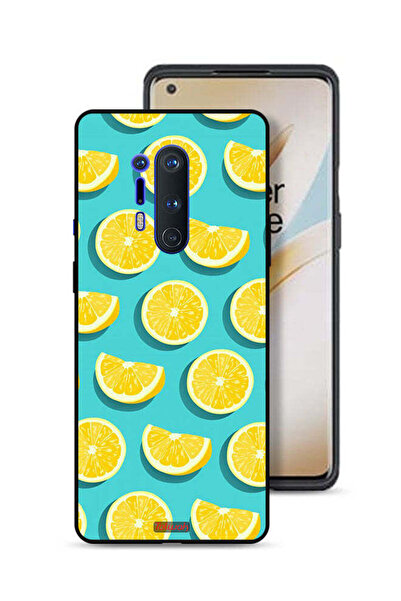 Tolwak غطاء حماية لهاتف OnePlus 8 Pro بنمط برتقالي
