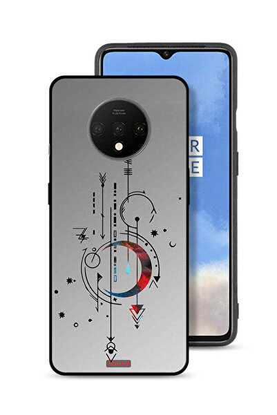 Tolwak غطاء حماية لهاتف OnePlus 7T بنقشة فنية للقمر والسهام
