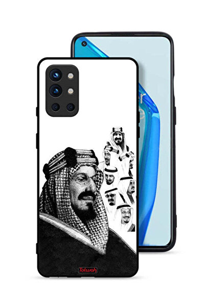 Tolwak غطاء حماية لهاتف OnePlus 9R 5G، ملصق فني أبيض وأسود لملوك المملكة العر...