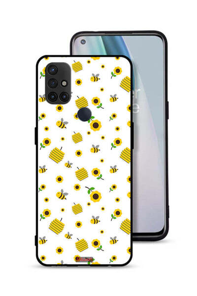 Tolwak غطاء حماية لهاتف OnePlus Nord N10 5G بنقشة عباد الشمس والنحل