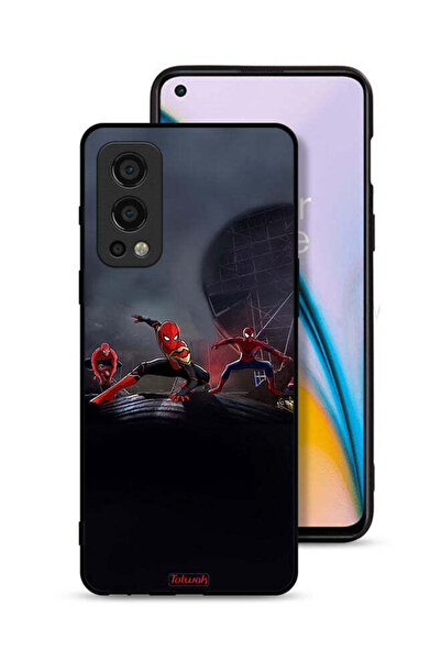 Tolwak OnePlus Nord 2 5G Protective Case Cover Three Spiders