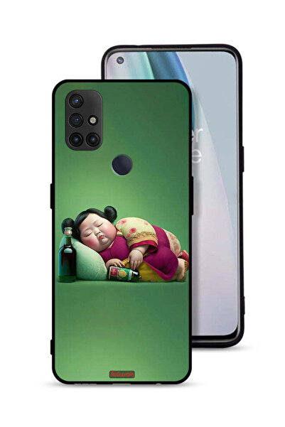 Tolwak غطاء حماية لهاتف OnePlus Nord N10 5G - فتاة سمينة