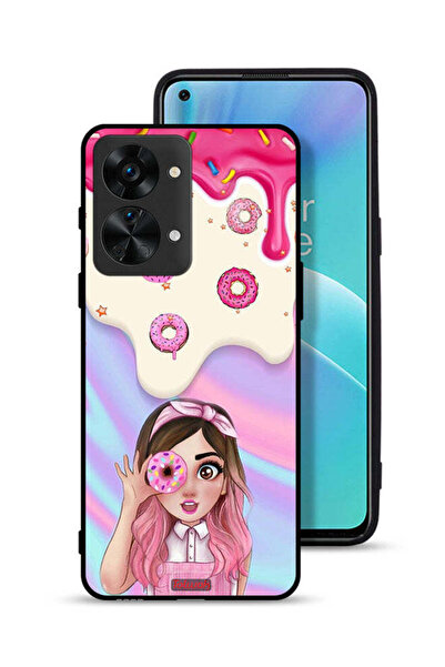 Tolwak غطاء حماية لهاتف OnePlus Nord 2T 5G يحمل صورة دونات