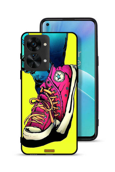 Tolwak غطاء حماية لهاتف OnePlus Nord 2T 5G بتصميم حذاء قماشي