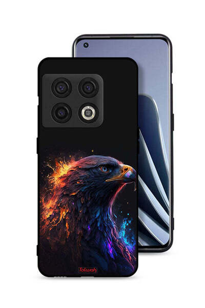 Tolwak غطاء حماية لهاتف OnePlus 10 Pro 5G بنقشة فن النسر