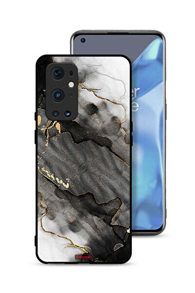 Tolwak غطاء حماية لهاتف OnePlus 9 Pro 5G بلون رخامي لامع
