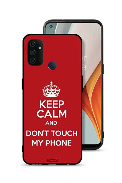 Tolwak غطاء حماية لهاتف OnePlus Nord N100 - حافظ على هدوئك ولا تلمس هاتفي