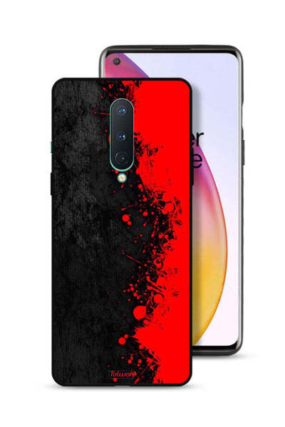 Tolwak OnePlus 8 Protective Case Cover Paint Abstract Pattern