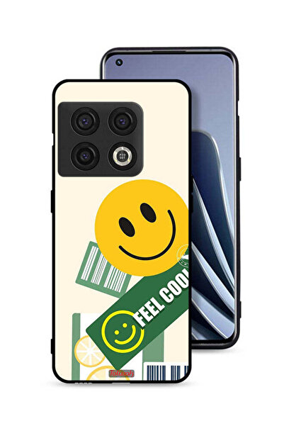 Tolwak غطاء حماية لهاتف OnePlus 10 Pro 5G بملصق Feel Cool