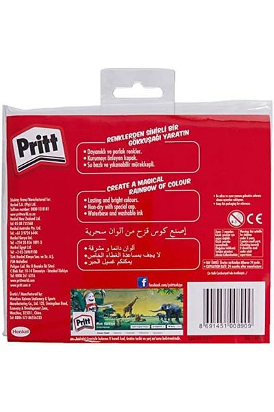 Mena Rise Şirinshop 12 Pack Jumbo Round Felt Tip Pens 1108107