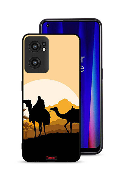 Tolwak غطاء حماية لهاتف OnePlus Nord CE 2 5G برسومات جمال في الصحراء