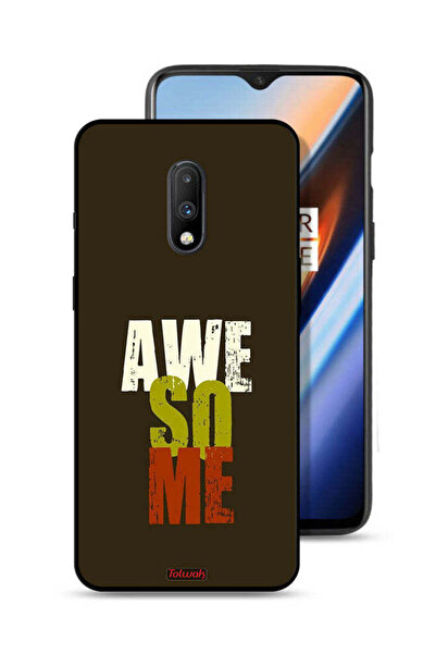 Tolwak OnePlus 7 Protective Case Cover Awesome