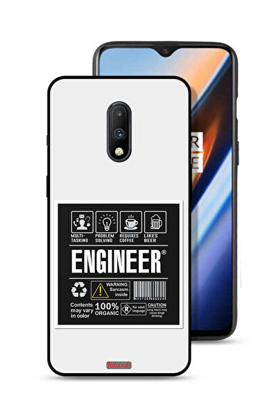 Tolwak غطاء حماية لهاتف OnePlus 7 - ملصق مهندس