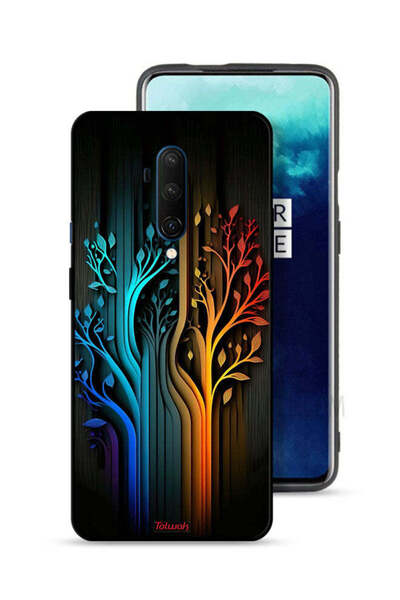 Tolwak OnePlus 7T Pro Protective Case Cover Tree Leaves Art
