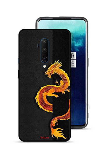 Tolwak غطاء حماية لهاتف OnePlus 7T Pro برسومات التنين