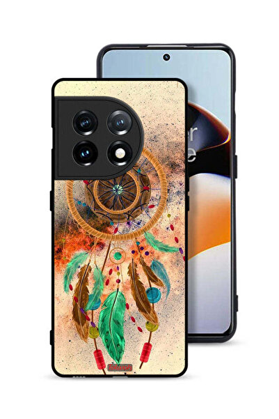 Tolwak غطاء حماية لهاتف OnePlus 11 5G بنقشة ريش ماندالا معلق
