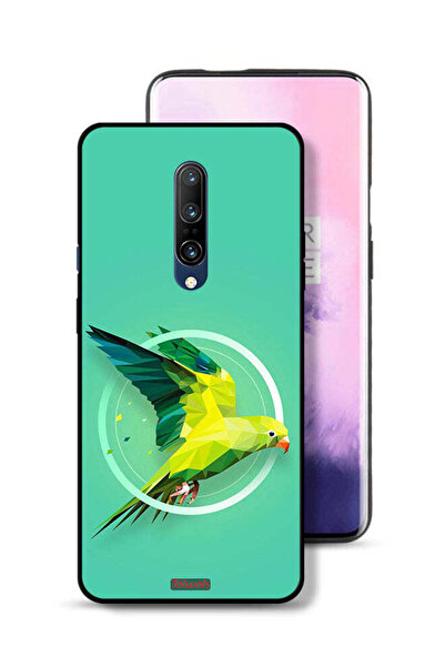 Tolwak غطاء حماية لهاتف OnePlus 7 Pro بتصميم فن تجريدي ببغاء