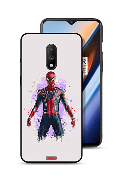 Tolwak غطاء حماية لهاتف OnePlus 7 بتصميم العنكبوت الحديدي
