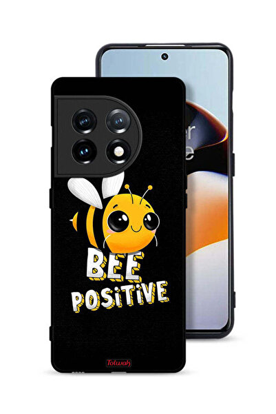 Tolwak غطاء حماية لهاتف OnePlus 11 5G Bee Positive
