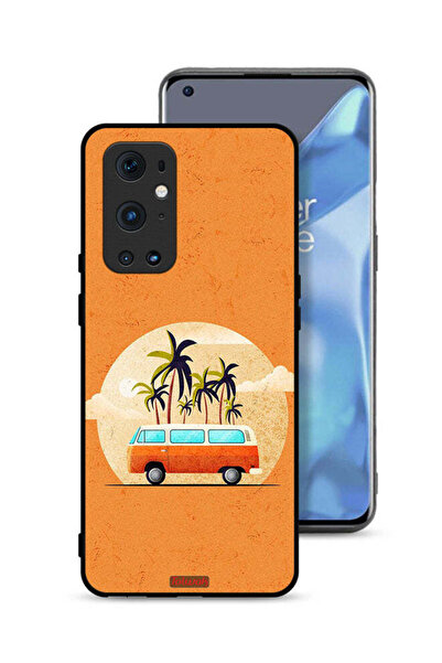 Tolwak غطاء حماية لهاتف OnePlus 9 Pro 5G برسومات حافلة فنية